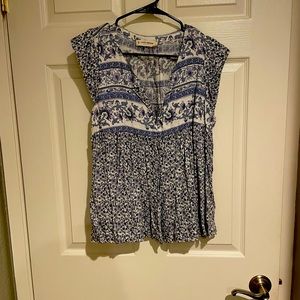 Lucky Brand babydoll top